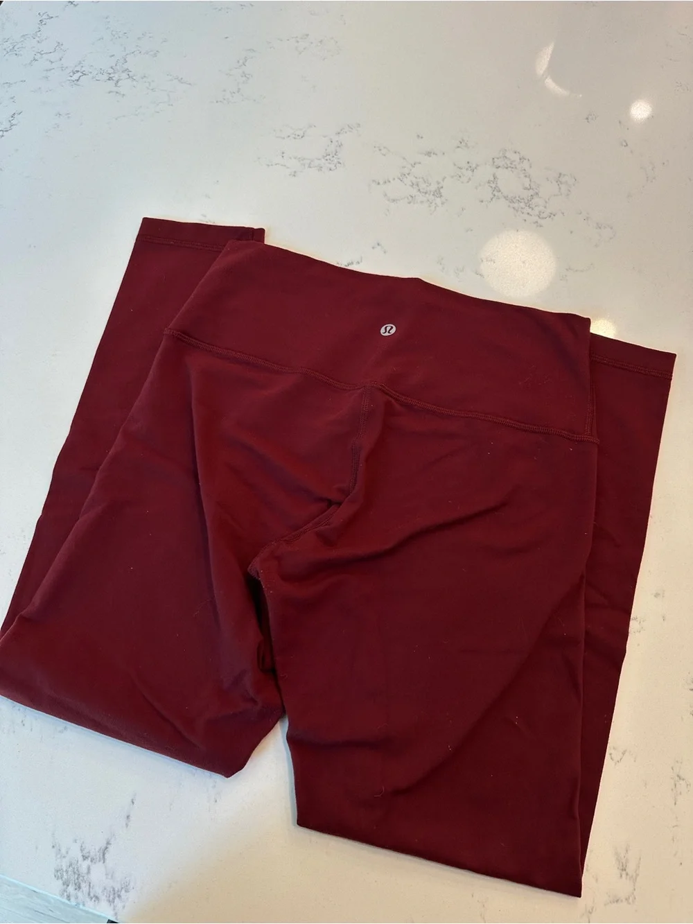 Lululemon Athletica maroon Align Leggings size 8
